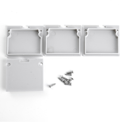 Заглушка без отверстия для профиля CAB268, LD367 (комплект 4шт) фото 3