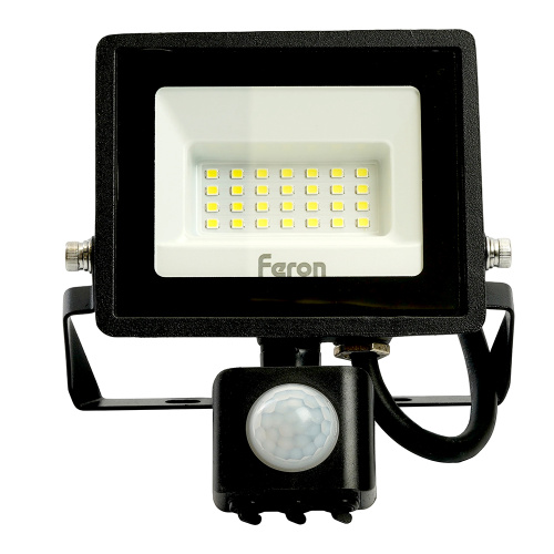 Светодиодный прожектор Feron с датчиком  LL-906 IP65 20W 6400K фото 4