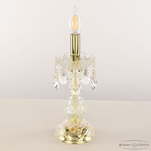 Настольная лампа с хрустальными подвесками 101L/1-27 G Bohemia Ivele Crystal (Богемия Ивеле Кристалл) фото 3 Настольная лампа с хрустальными подвесками 101L/1-27 G Bohemia Ivele Crystal (Богемия Ивеле Кристалл) фото 3