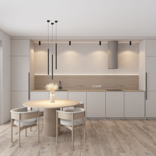 DK2051-BK Накладной светильник, IP 20, 15 Вт, GU10, черный, алюминий фото 2