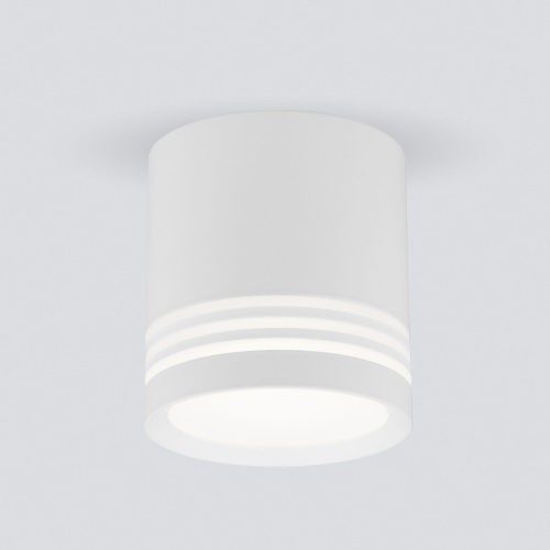 Накладной потолочный светодиодный светильник DLR032 6W 4200K 3200 белый