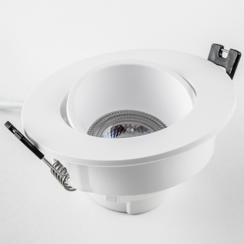 012606 Рамка (светильник) PVC д/LED-модулей 941хх и LED-ламп D50мм SINGO ROUND БЕЛЫЙ фото 4 012606 Рамка (светильник) PVC д/LED-модулей 941хх и LED-ламп D50мм SINGO ROUND БЕЛЫЙ фото 4