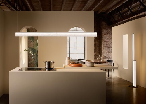 Торшер Modula Twisted light grey/plisse фото 6