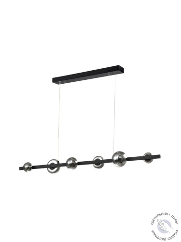 Подвесной светильник линейный черный LED 24Вт 120см Zortes FRITTO ZRS.1888.06