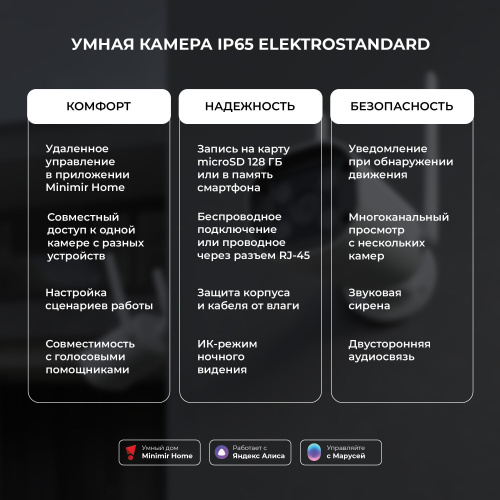 Умная видеокамера белая IP65 76500/01 фото 6 Умная видеокамера белая IP65 76500/01 фото 6