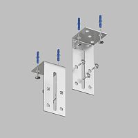 TR3045-AL Уголок регулируемый для закладных профилей ( комплект 2 шт)