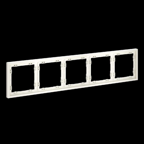 Рамка пластиковая S70 на 5 пост, (хлопок) Voltum VLS100513 фото 2 Рамка пластиковая S70 на 5 пост, (хлопок) Voltum VLS100513 фото 2