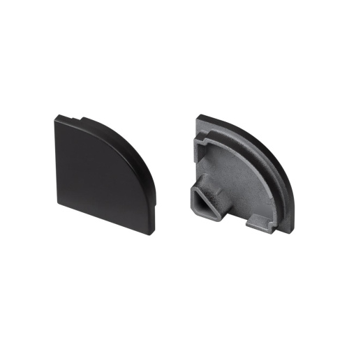 Заглушка Arlight глухая SL-KANT-H20 BLACK 049404 Заглушка Arlight глухая SL-KANT-H20 BLACK 049404