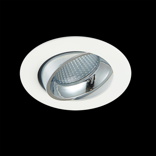 Citilux Альфа CLD001NW1 LED Встраиваемый светильник Белый Хром фото 2 Citilux Альфа CLD001NW1 LED Встраиваемый светильник Белый Хром фото 2