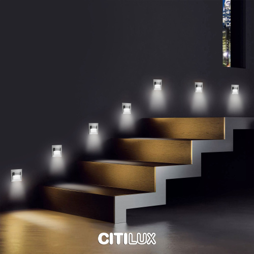 Citilux Скалли CLD006K1 LED Встраиваемый светильник лестничный Хром фото 3 Citilux Скалли CLD006K1 LED Встраиваемый светильник лестничный Хром фото 3