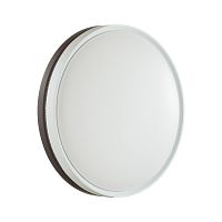 7668/DL COLOR SN 152 Светильник пластик/белый/темно-коричневый LED 48Вт 4000К D415 IP43 NOHAVA BROWN