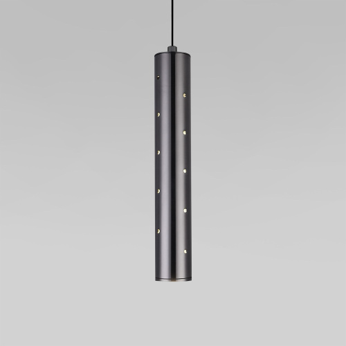 Подвесной светодиодный светильник 50214/1 LED черный жемчуг