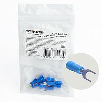 Наконечник вилочный изолированный НВИ 1,5-2,5 LD403-254 (DIY упаковка 10 шт)