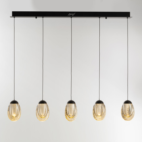 Подвесной светильник MD25090022-5B matt black/champagne фото 2