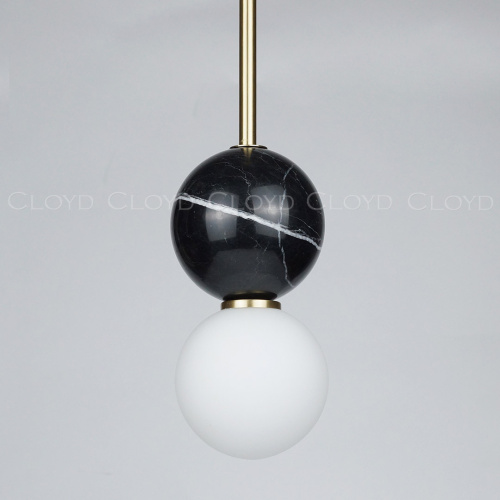 Подвесной светильник Cloyd AUSTA-C P1 / латунь - черн.мрамор (арт.11621) Подвесной светильник Cloyd AUSTA-C P1 / латунь - черн.мрамор (арт.11621)