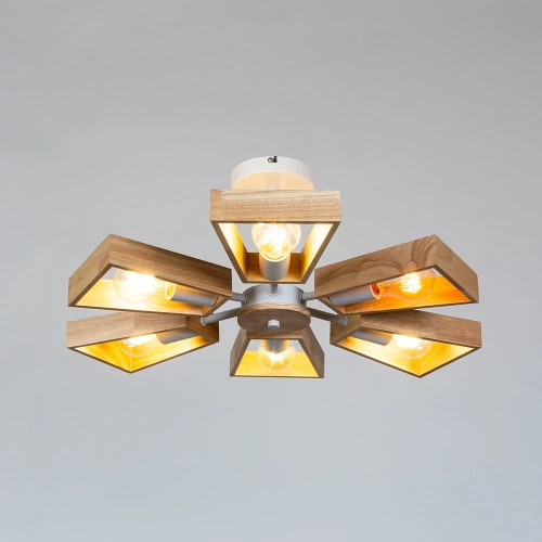 Потолочная люстра Arte Lamp BRUSSELS A8030PL-6WH фото 2 Потолочная люстра Arte Lamp BRUSSELS A8030PL-6WH фото 2