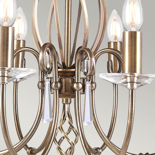 Люстра Elstead Lighting AG8-AGED-BRASS фото 6 Люстра Elstead Lighting AG8-AGED-BRASS фото 6