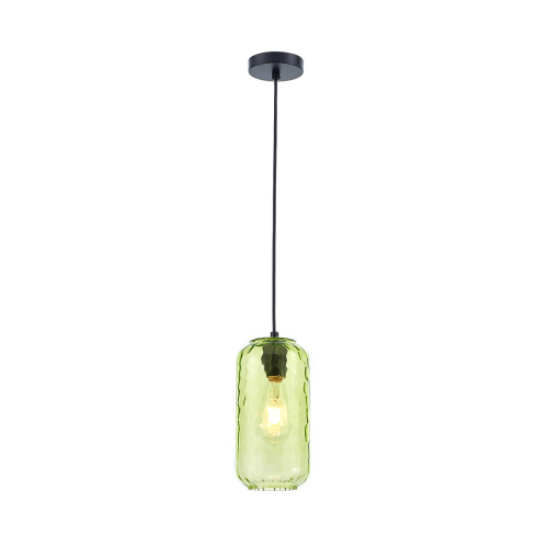 Подвесной светильник Escada 10177/1S E27*60W Black/Green Подвесной светильник Escada 10177/1S E27*60W Black/Green