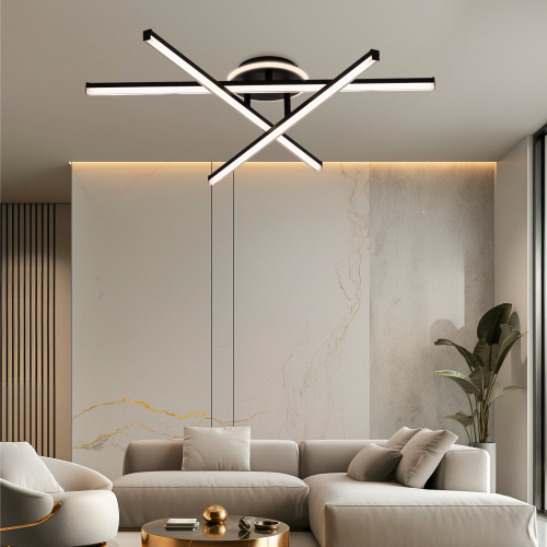 Citilux Trent CL203631 LED Люстра потолочная с пультом Чёрная фото 12 Citilux Trent CL203631 LED Люстра потолочная с пультом Чёрная фото 12