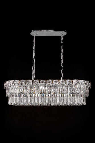 Люстра подвесная Normandie Chrome FL1085-13P Люстра подвесная Normandie Chrome FL1085-13P