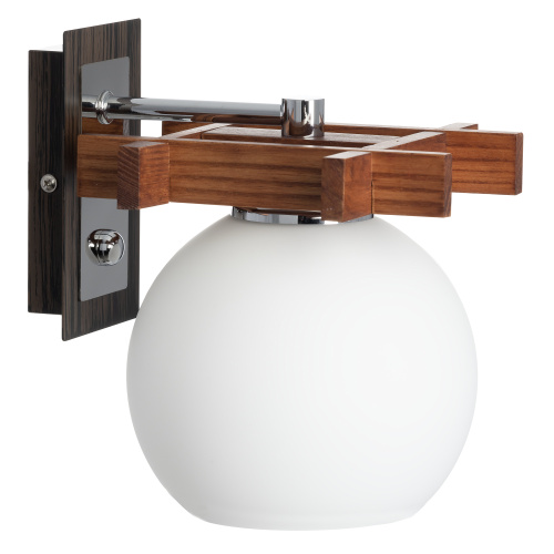 Citilux Нарита CL114311 Бра деревянное Венге Хром фото 8 Citilux Нарита CL114311 Бра деревянное Венге Хром фото 8