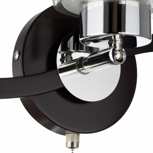 Citilux Фортуна CL156312 Бра с выключателем Венге Хром фото 6 Citilux Фортуна CL156312 Бра с выключателем Венге Хром фото 6