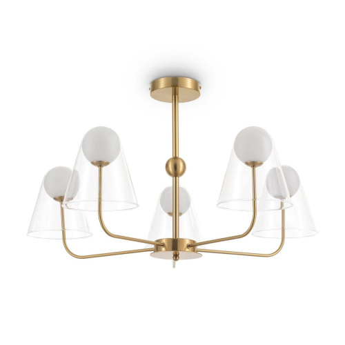 Потолочная люстра Freya Doublety FR5382PL-05BS Потолочная люстра Freya Doublety FR5382PL-05BS