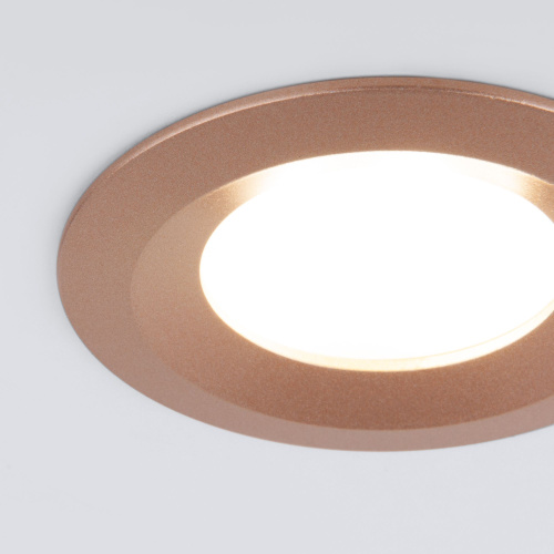 Встраиваемый точечный светильник 110 MR16 золотой фото 2