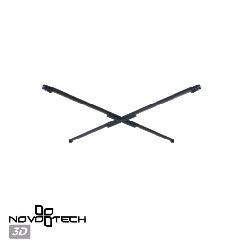 359381 KONST NT24 048 черный Соединитель гибкий "X" IP20 48V GLAT фото 3