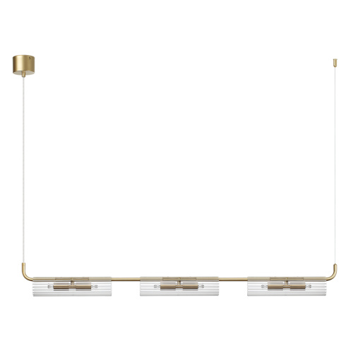 6560/6 SUSPENTIONI LN26 282 золотой/прозрачный/металл/стекло Подвес G9 6*20W 220V TORONTO 6560/6 SUSPENTIONI LN26 282 золотой/прозрачный/металл/стекло Подвес G9 6*20W 220V TORONTO