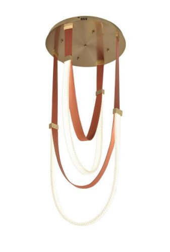 Люстра подвесная Alfa Light F4324-08 D40*H120 bronze+orange Люстра подвесная Alfa Light F4324-08 D40*H120 bronze+orange