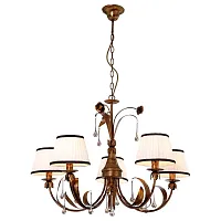 Подвесная люстра Arte Lamp BORGIA A8100LM-5GA