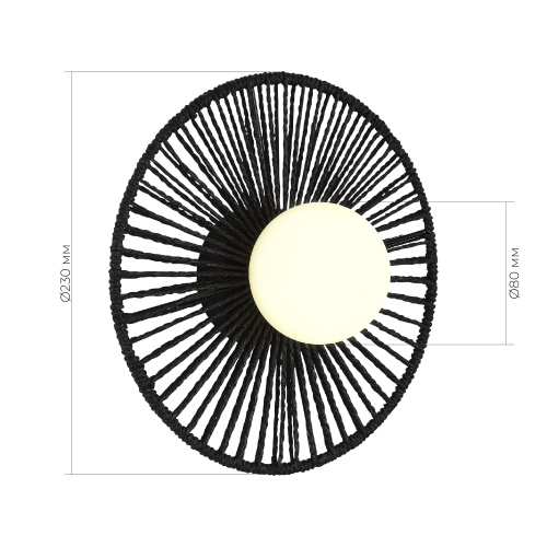 SLE6022-401-01 Светильник настенный черный/черный, белый G9 LED 1*5W LOOM фото 5 SLE6022-401-01 Светильник настенный черный/черный, белый G9 LED 1*5W LOOM фото 5