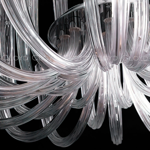 Люстра Cloyd AEDA C32 / Ø90 см - хром (арт.11638)