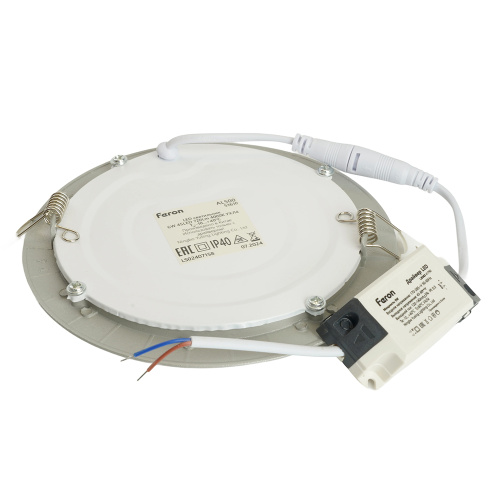 Светодиодный светильник Feron AL500 встраиваемый 6W 4000K серый фото 7