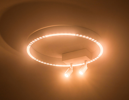 Потолочный светодиодный светильник 3000K-6000K 25Вт фото 6