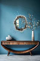 Зеркало Cloyd EVOKE-B Mirror / выс. 78 см - золото (арт.50151)