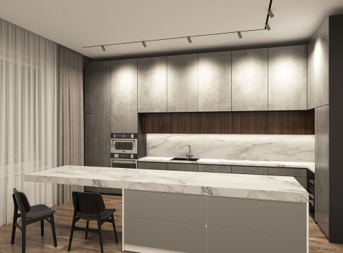 DK8010-BG Акцентный светильник SMART SPOT 9W DIM 3000K-6000K, матовое золото с черным фото 3