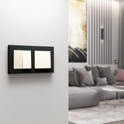 Рамка из поликарбоната на 2 поста Hammer черный W0022408 фото 2 Рамка из поликарбоната на 2 поста Hammer черный W0022408 фото 2