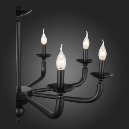 SL1114.403.08 Люстра подвесная ST-Luce Черный E14 8*40W FORTEZA фото 2 SL1114.403.08 Люстра подвесная ST-Luce Черный E14 8*40W FORTEZA фото 2