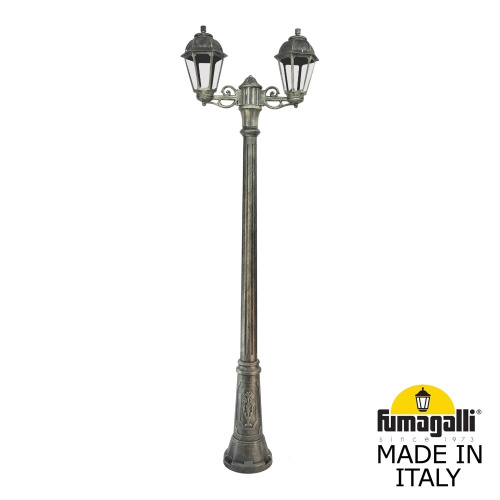 Fumagalli Садово-парковый фонарь FUMAGALLI GIGI BISSO/SABA 2L K22.156.S20.BXE27 Fumagalli Садово-парковый фонарь FUMAGALLI GIGI BISSO/SABA 2L K22.156.S20.BXE27