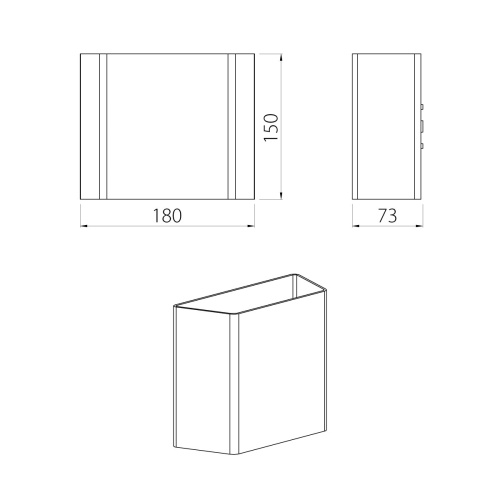 Настенный фонарь Natural Concepts, Арт. NC-023504-SB фото 7