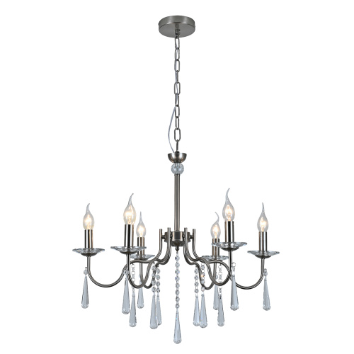 Подвесной светильник 140027/6P E14*40W Satin nickel