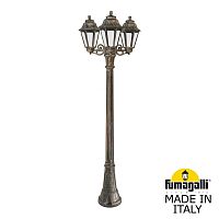 Fumagalli Садово-парковый фонарь FUMAGALLI ARTU BISSO/ANNA 3L E22.158.S30.BXE27
