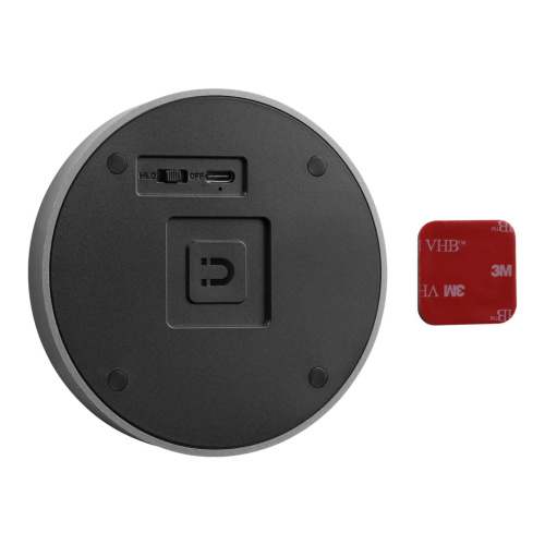 359708 OVER NT25 434 серый Светильник накладной сенсорный для лестниц IP20  LED 0.4W 3000К 1000mAh Li-ion, 5V VESPERA фото 5