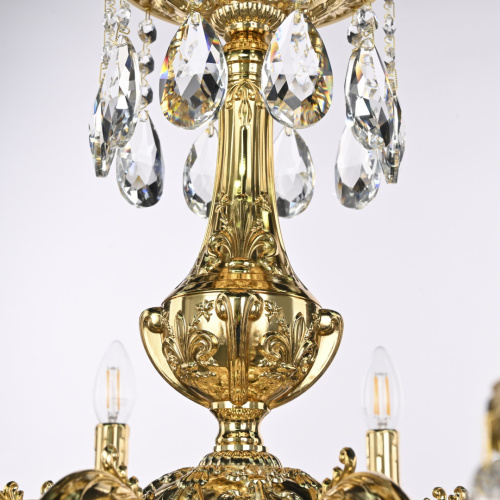 Люстра с хрустальными подвесками AL79101/10/250 A G Bohemia Ivele Crystal (Богемия Ивеле Кристалл) фото 7