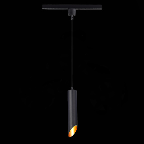 ST152.406.01 Светильник трековый Черный GU10 1*50W IP20 D60xH300 220V Без ламп BASE