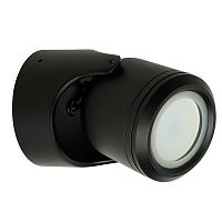 Светильник садово-парковый Feron DH1501, на стену,  GU10, 230V, черный