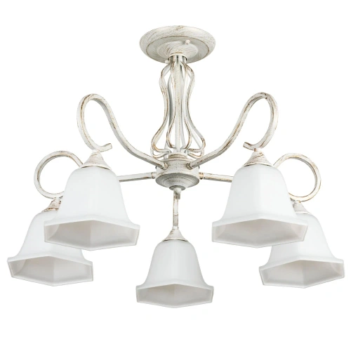 Потолочная люстра Arte Lamp MERRY A2714PL-5WG Потолочная люстра Arte Lamp MERRY A2714PL-5WG