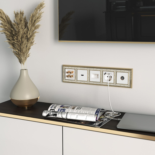 Акустическая розетка (белый) W1185001 фото 3 Акустическая розетка (белый) W1185001 фото 3